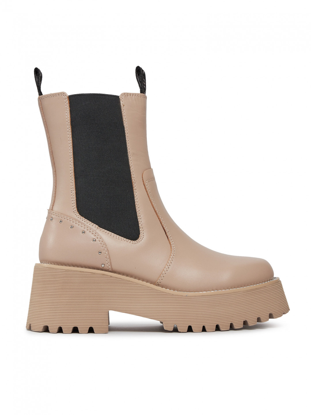 Liu Jo Kotníková obuv s elastickým prvkem Flair 06 SF3019 PX241 Béžová